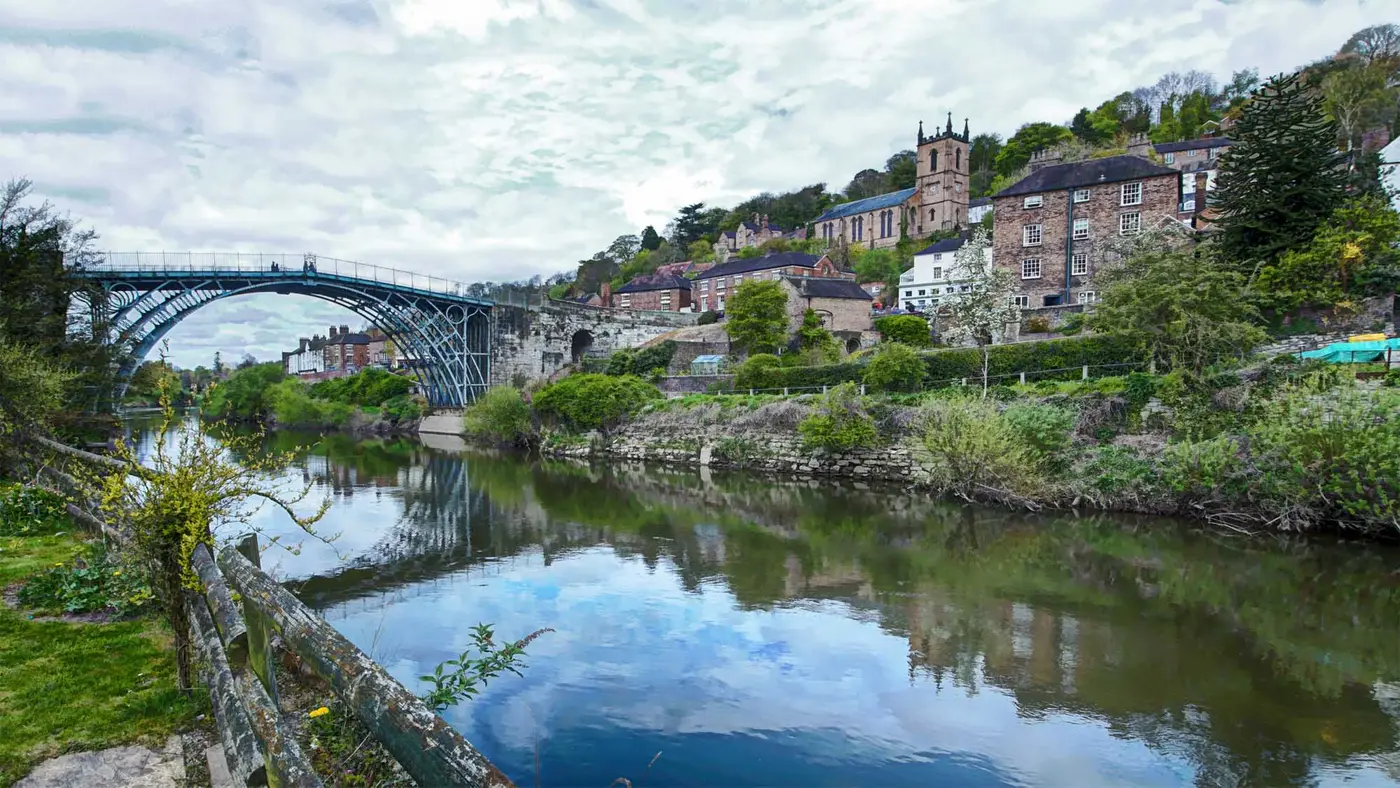 Ironbridge Town in Shrophire
